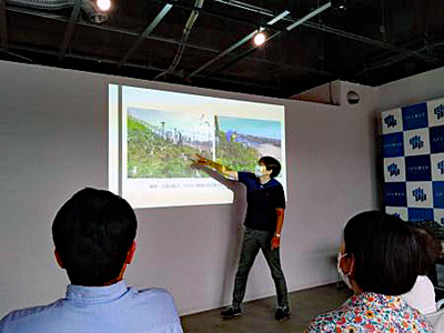 公開講座「ひみつの蕪島－2022年蕪島環境調査から分かった蕪島の植物－」を開催しました